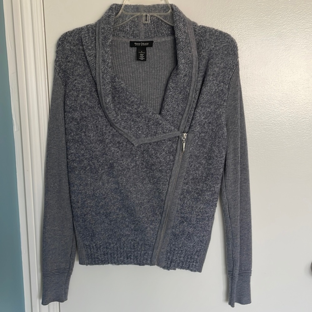 White House Black Market gray sweater